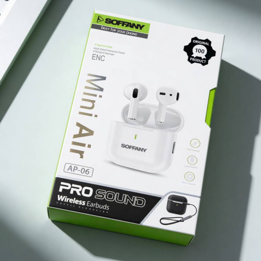 AP-06 Mini Air ENC Wireless Bluetooth Kulaklık
