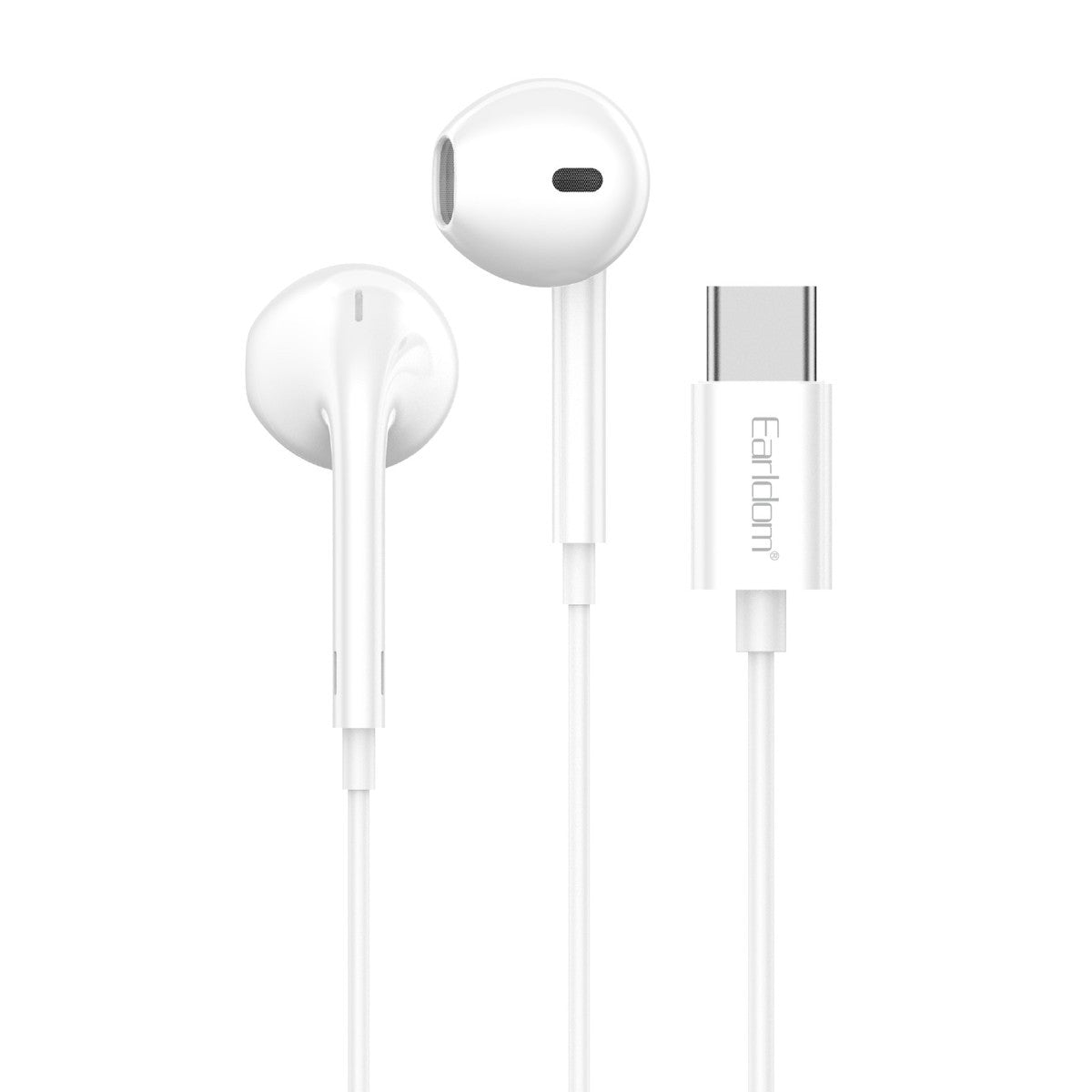 Earldom E74C iPhone 15 Serisi ile Uyumlu Type-C Kablolu Kulaklık