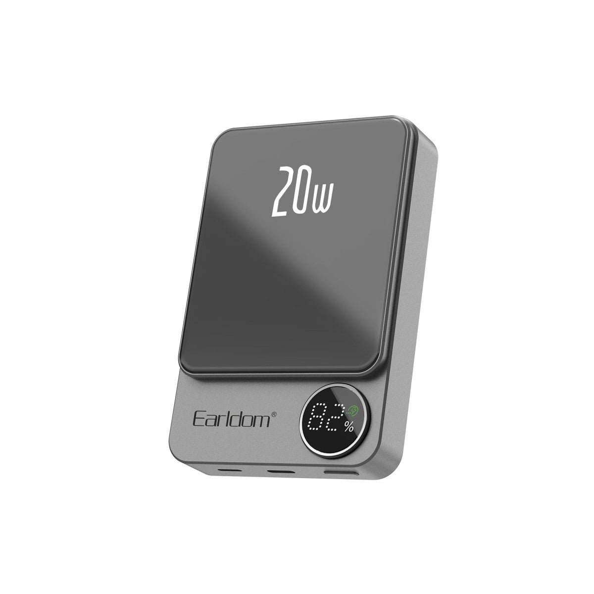Earldom PD24 10.000 mAh 20W Kablosuz Şarjlı PD Hızlı Şarj Mini Powerbank