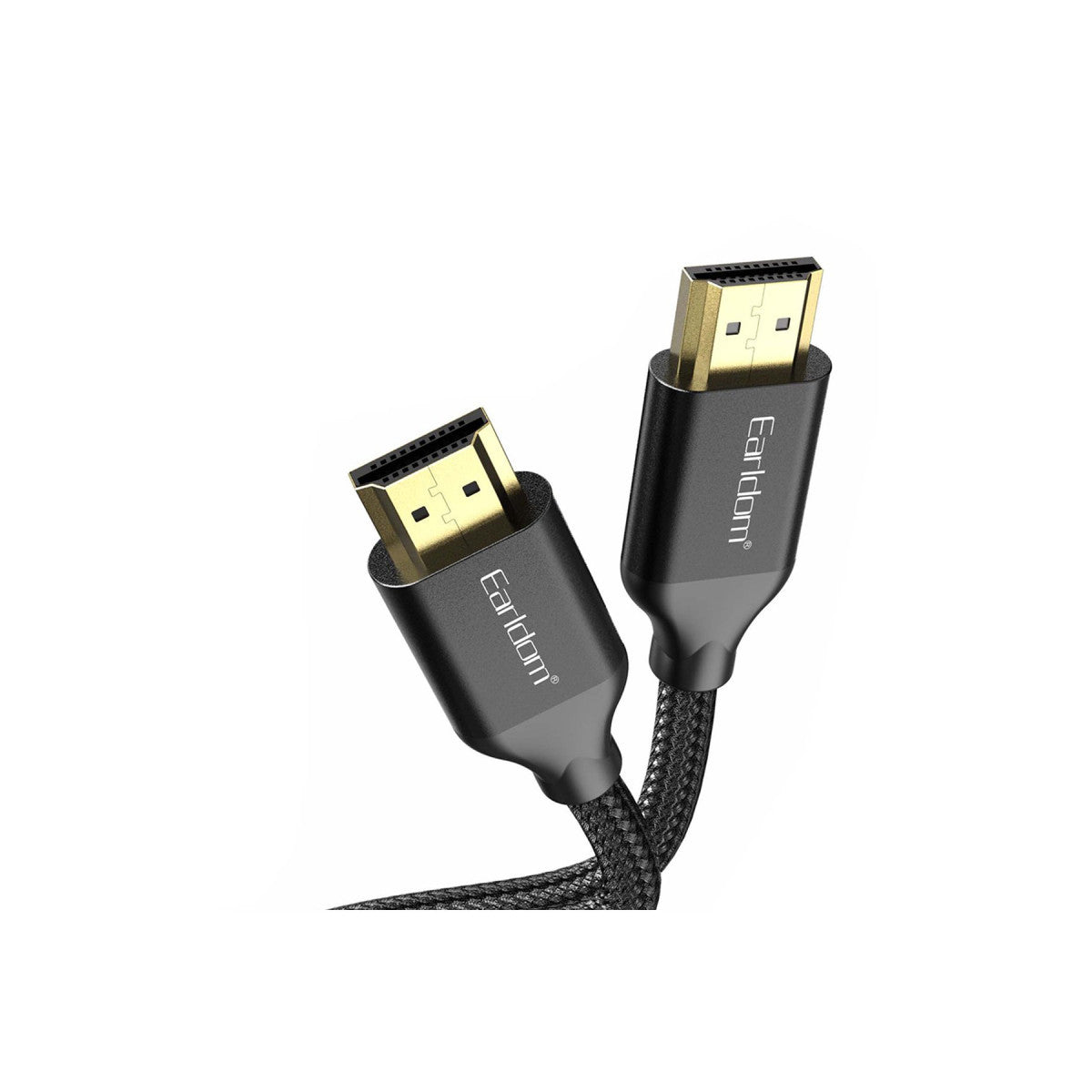Earldom W26 3M 4K Altın Uçlu Hasır HDMI Kablo
