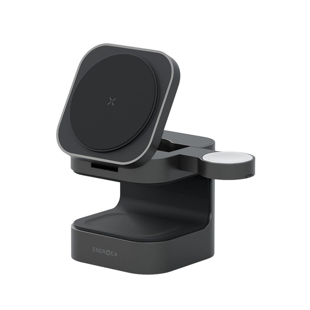 Energea MagCube 3in1 Katlanabilir 15W Telefon Saat Airpods Masaüstü Hızlı Şarj Standı