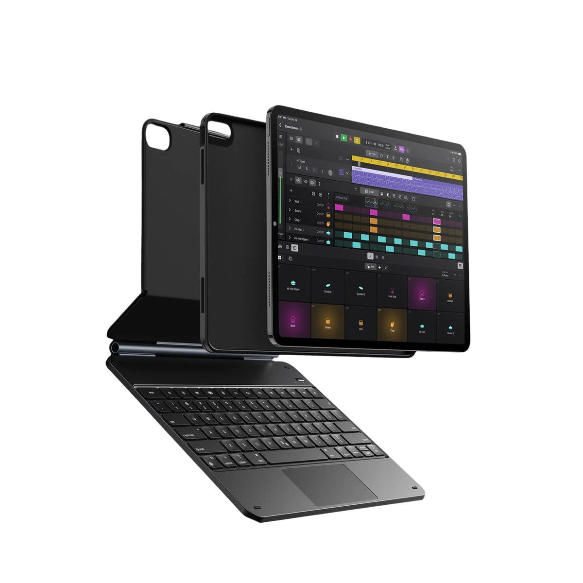 ESR Apple iPad Air 13 (2024) Rebound Manyetik Klavyeli 360 Tablet Kılıfı