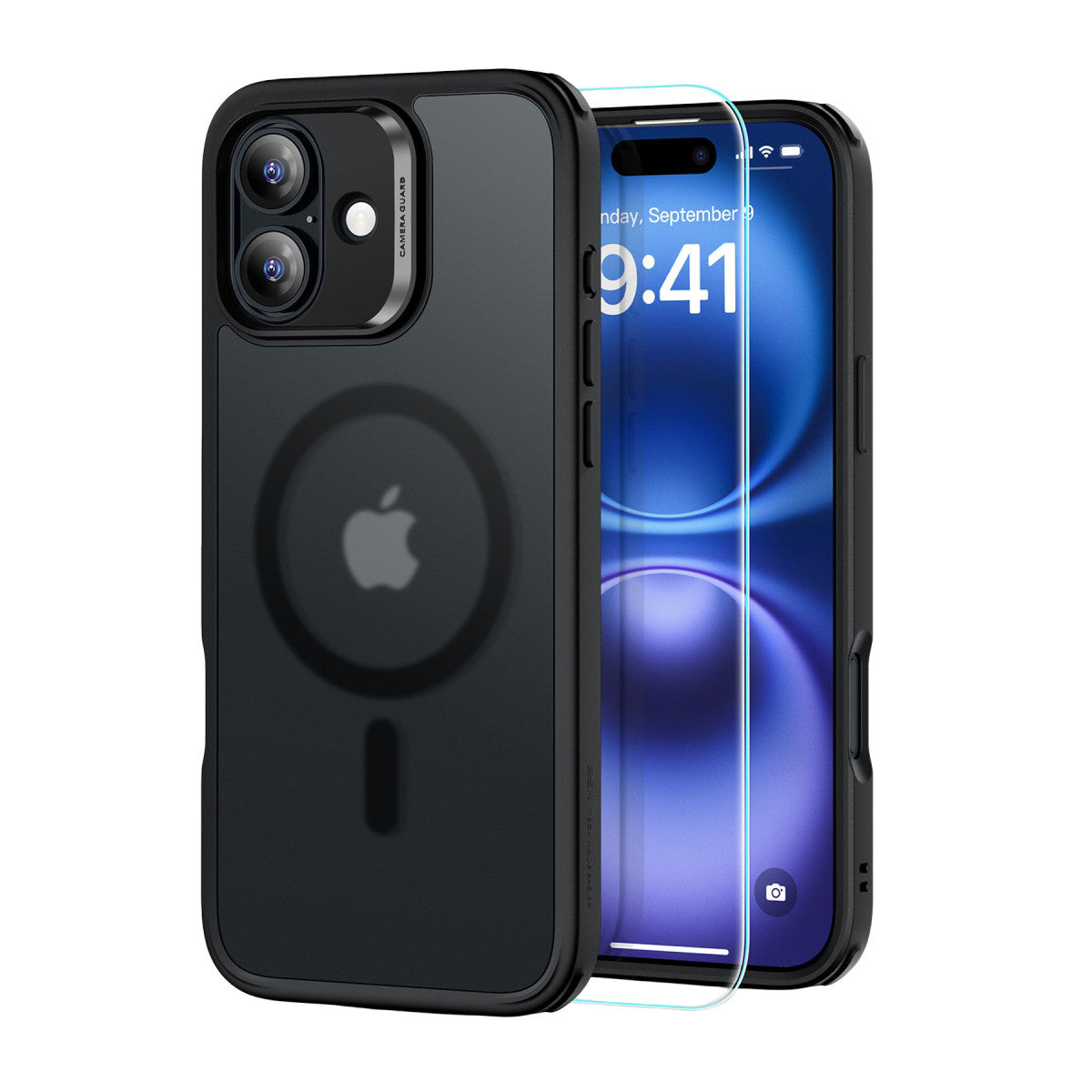 ESR Apple iPhone 16 Classic Hybrid Magsafe Kapak + Cam Hediyeli Set