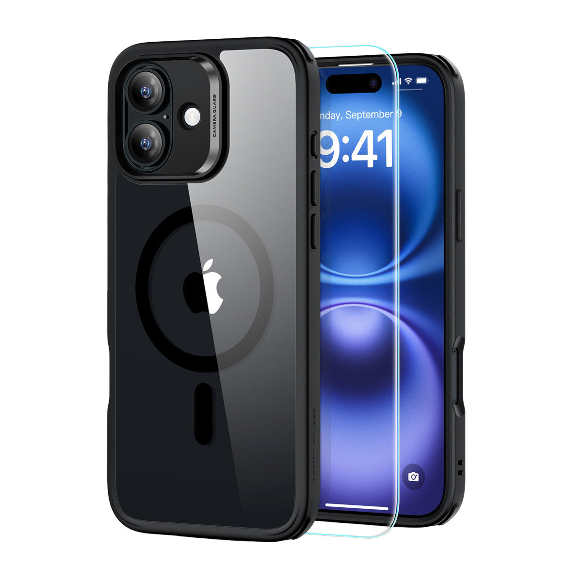 ESR Apple iPhone 16 Plus Classic Hybrid Magsafe Kapak + Cam Hediyeli Set