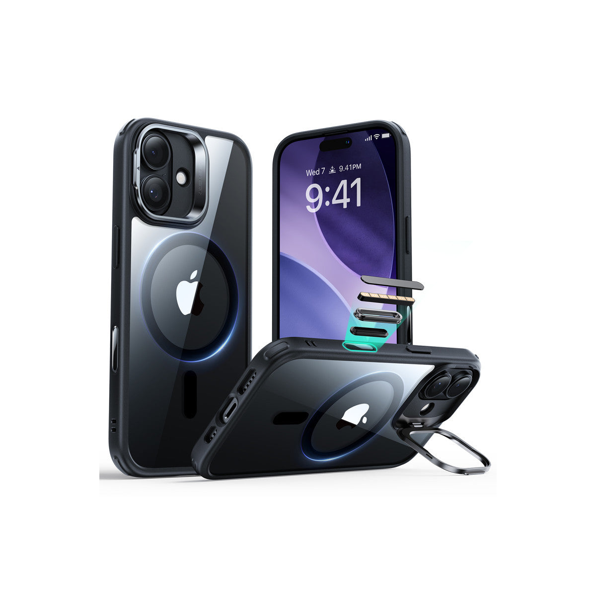 ESR Apple iPhone 17 Classic Hybrid Magsafe Standlı Kapak