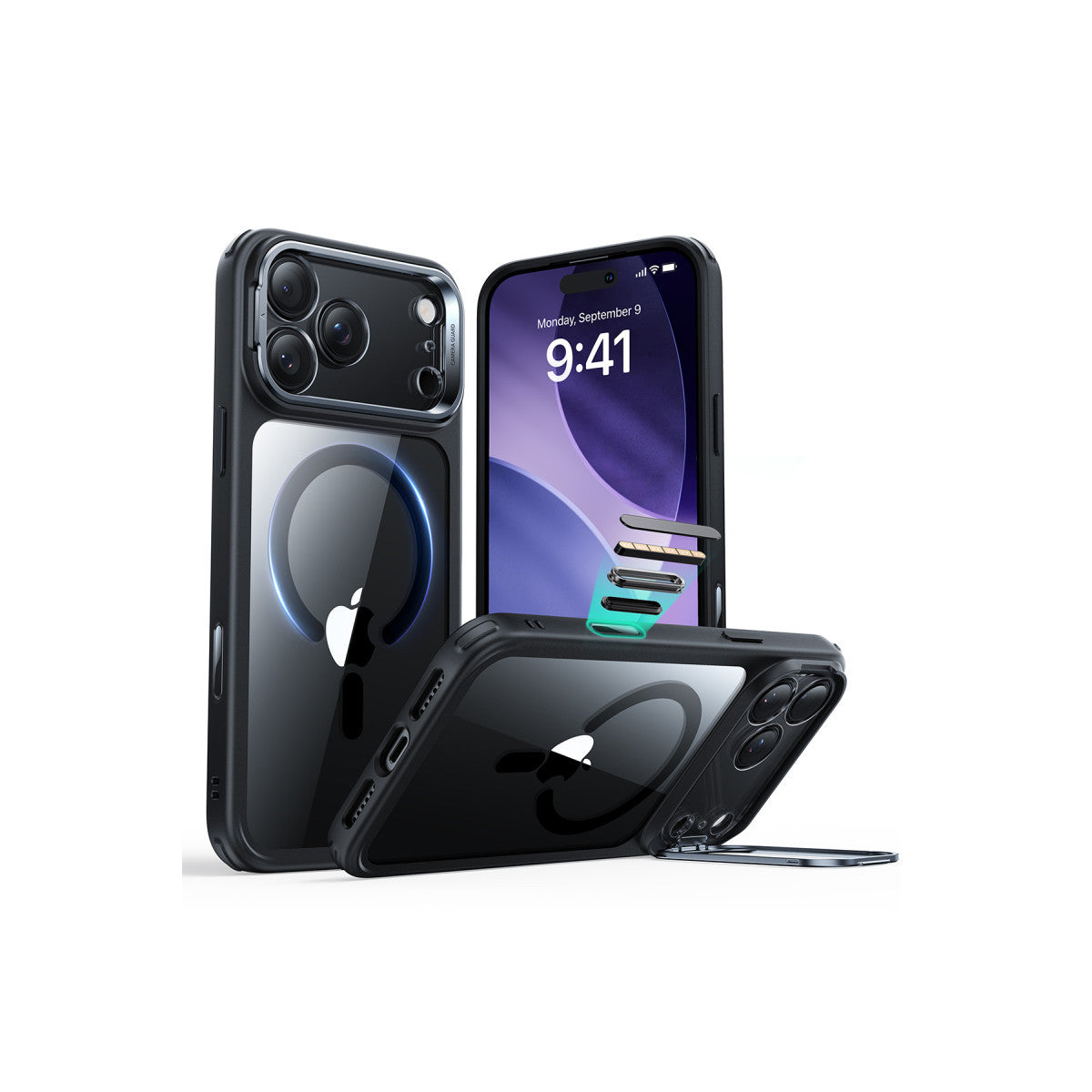 ESR Apple iPhone 17 Pro Classic Hybrid Magsafe Standlı Kapak