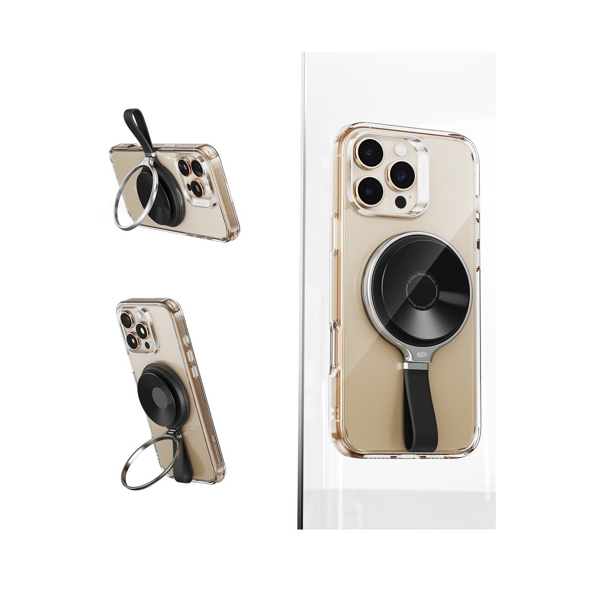 ESR HaloLock Vantuzlu ve Standlı Manyetik Magsafe Telefon Tutucu