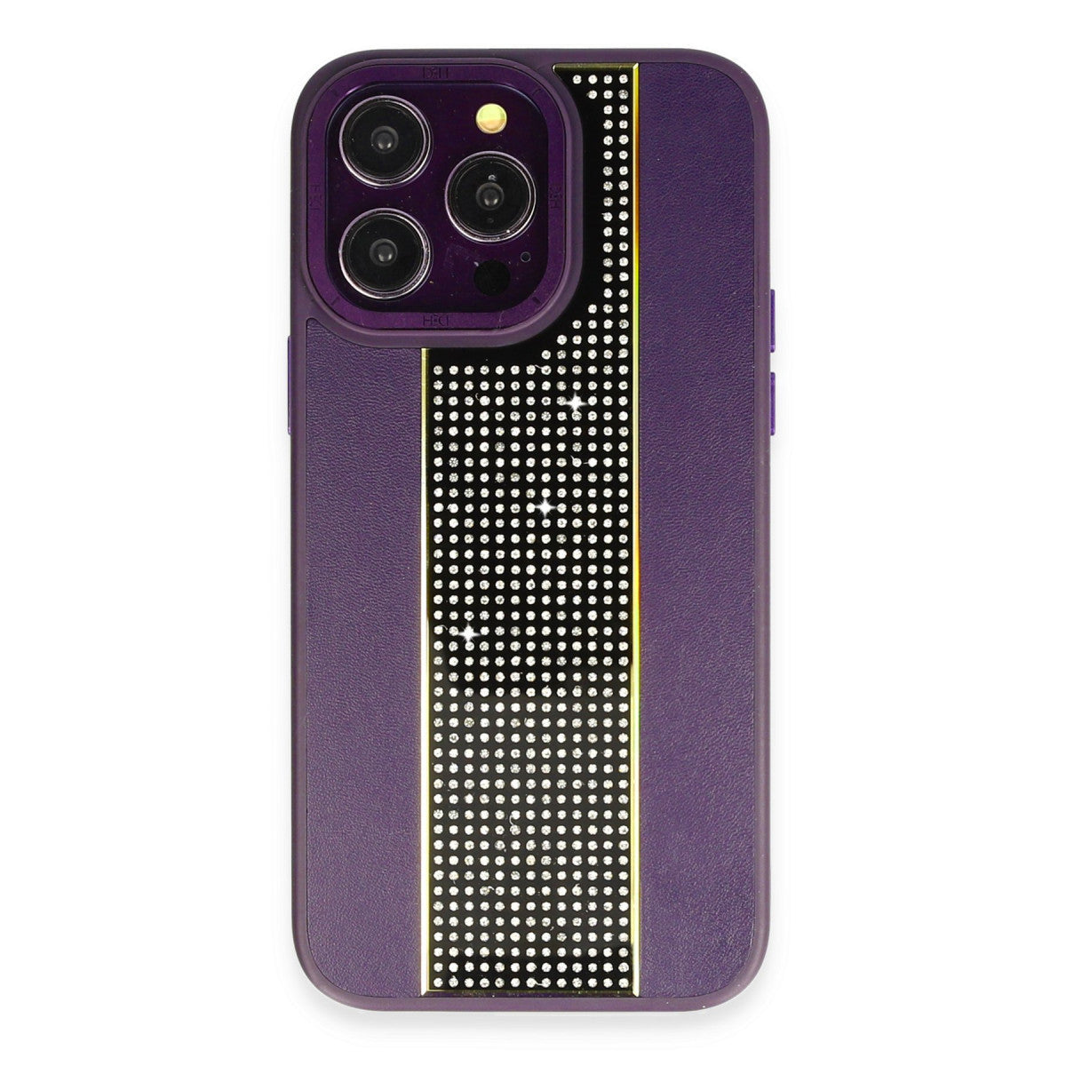 HDD iPhone 14 Pro Kılıf HBC-160 Almera Taşlı Kapak