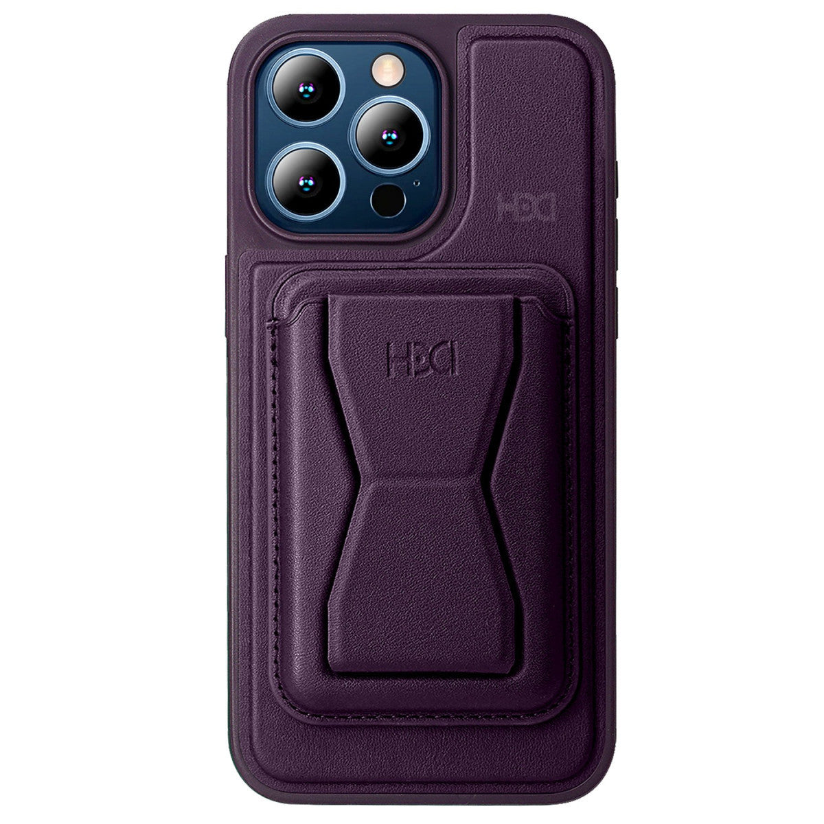HDD Apple iPhone 15 Pro Max Kılıf HD Deri Luxury Magnet Kartvizitli Kapak