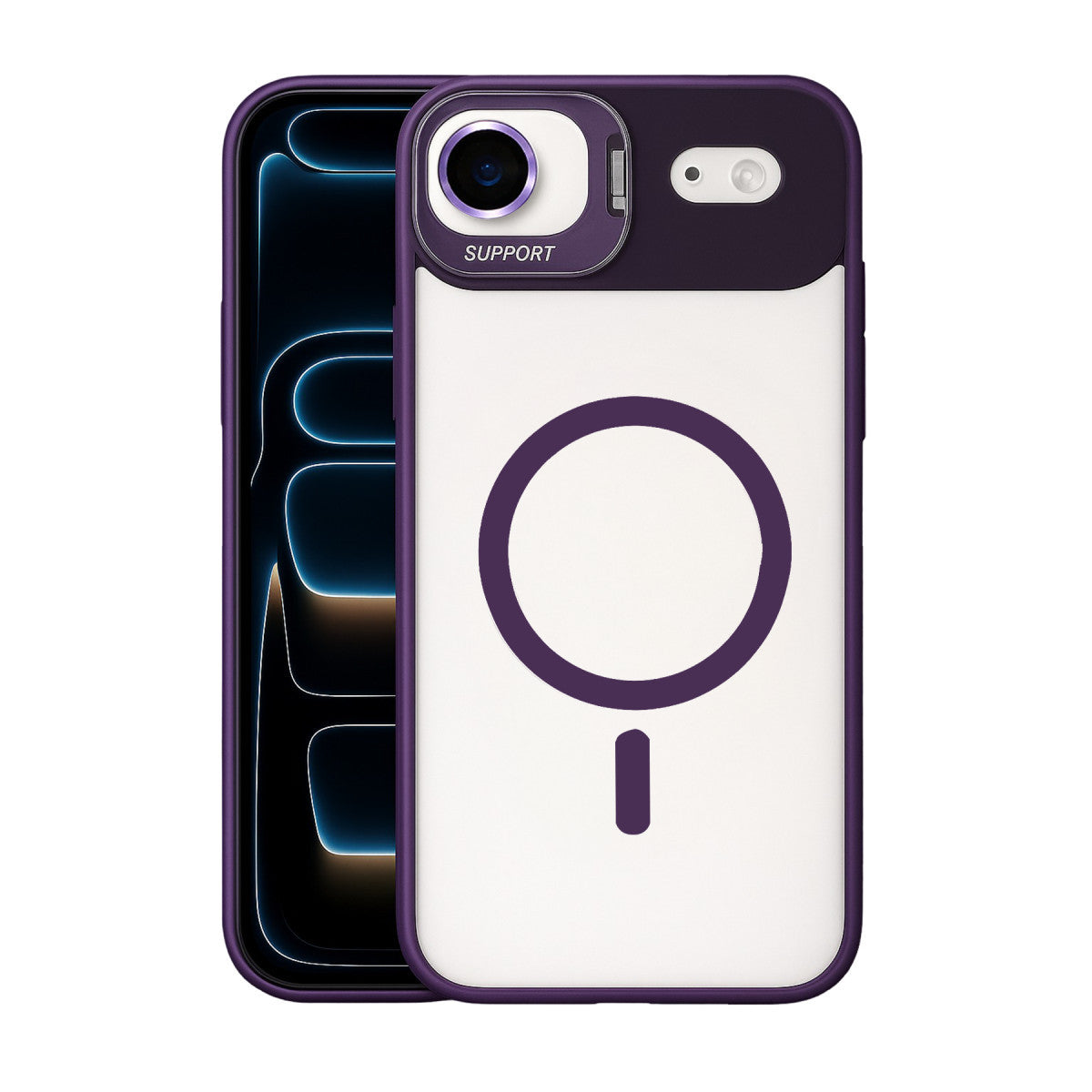 Joko Apple iPhone 17 Air Remim Lensli Magsafe Standlı Kapak