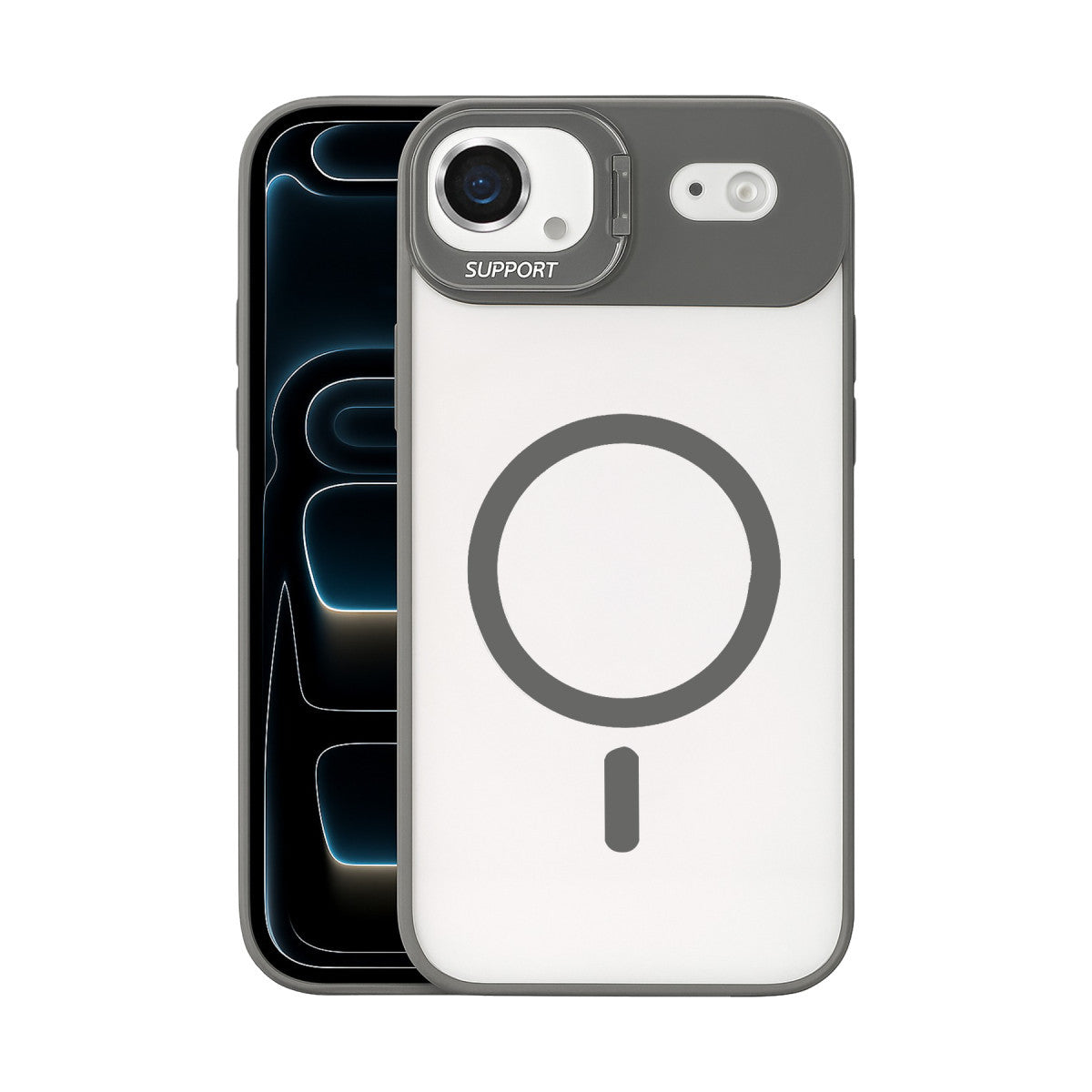 Joko Apple iPhone 17 Air Remim Lensli Magsafe Standlı Kapak