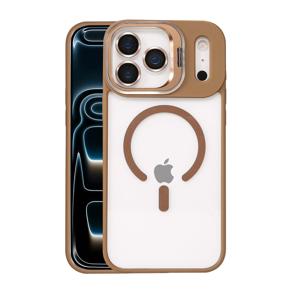 Joko Apple iPhone 17 Pro Max Remim Lensli Magsafe Standlı Kapak