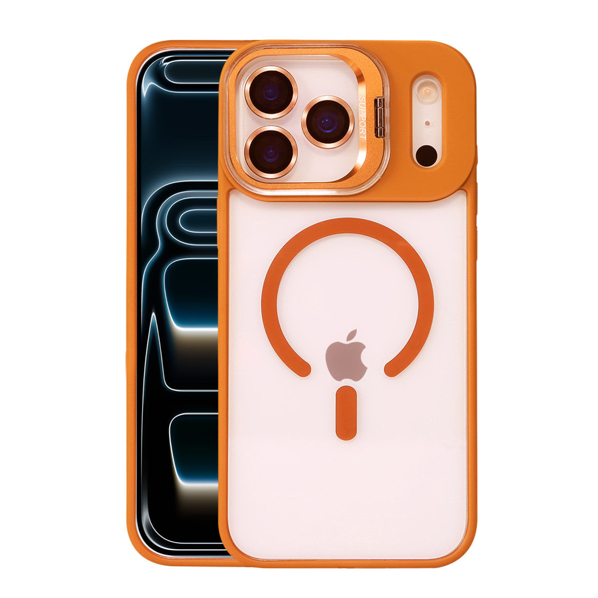 Joko Apple iPhone 17 Pro Max Remim Lensli Magsafe Standlı Kapak