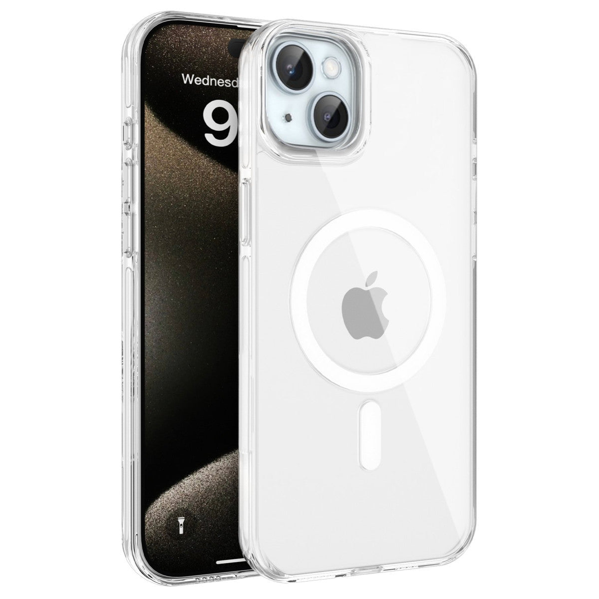 Joko iPhone 15 Gleam PC Sert Magsafe Kılıf