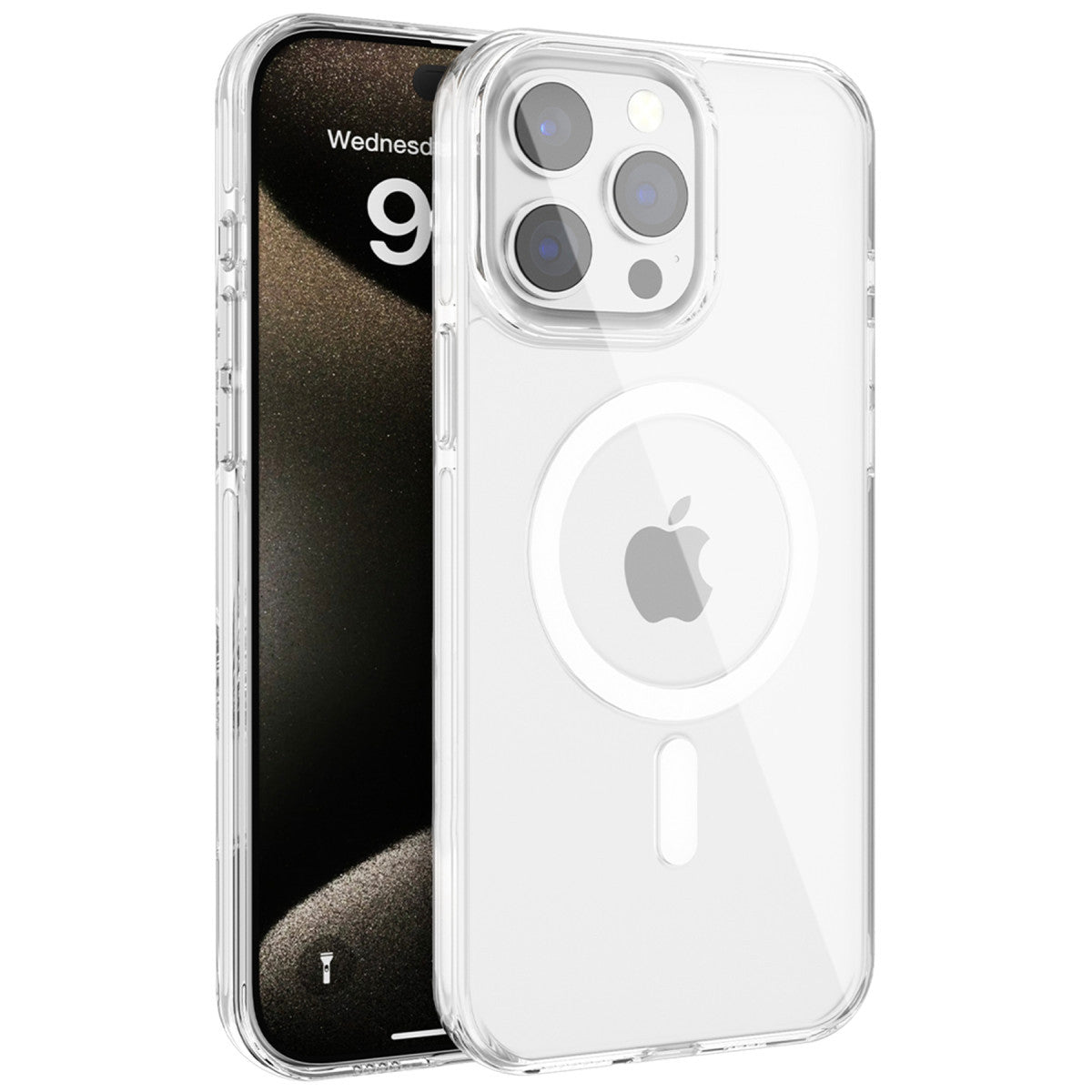 Joko iPhone 15 Pro Gleam PC Sert Magsafe Kılıf