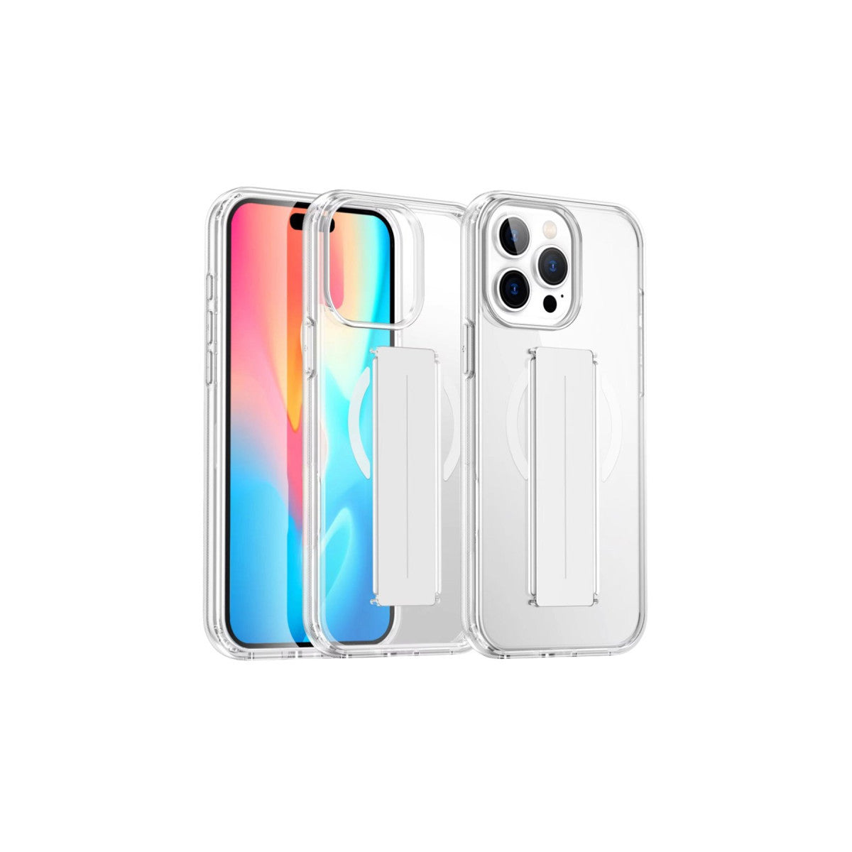 Joko iPhone 15 Pro Max Kılıf Alfa Magsafe Standlı Kapak