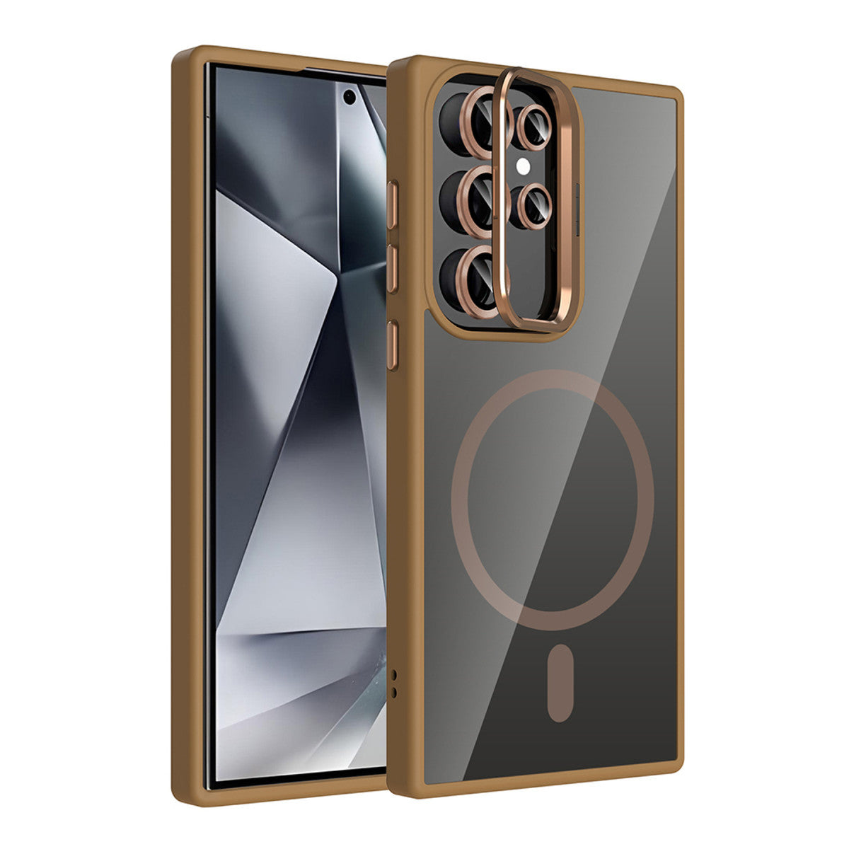 Joko Samsung Galaxy S23 Ultra Remim Lensli Magsafe Standlı Kapak