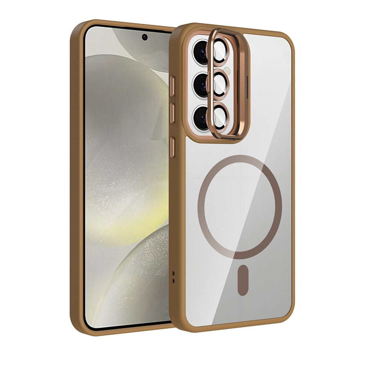 Joko Samsung Galaxy S24 FE Remim Lensli Magsafe Standlı Kapak