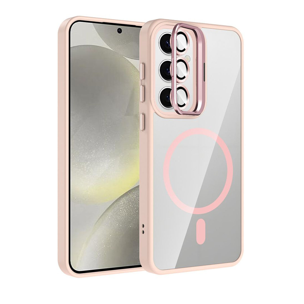 Joko Samsung Galaxy S24 FE Remim Lensli Magsafe Standlı Kapak