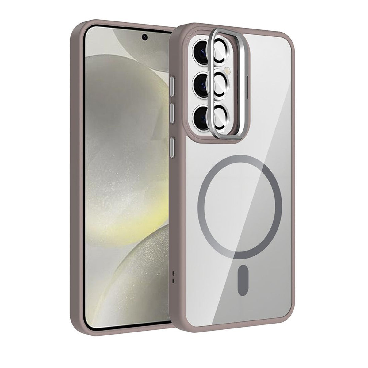 Joko Samsung Galaxy S24 FE Remim Lensli Magsafe Standlı Kapak