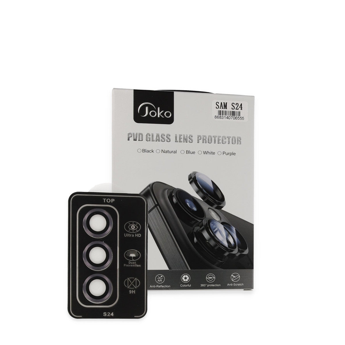 Joko Samsung Galaxy S24 PVD Metal Kamera Lens