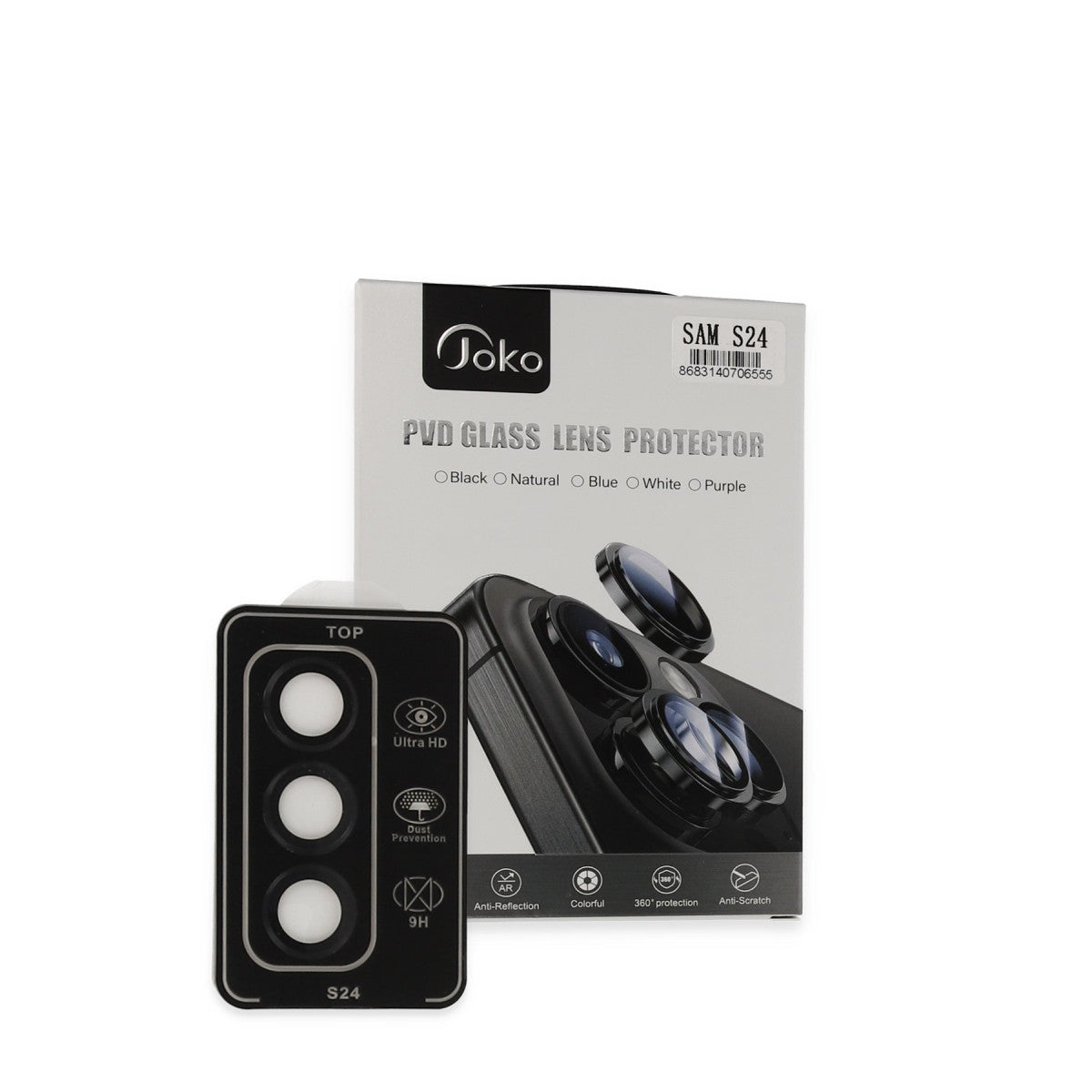 Joko Samsung Galaxy S24 PVD Metal Kamera Lens