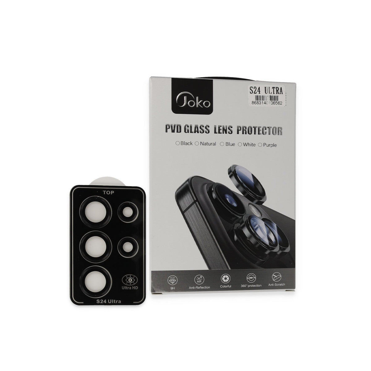 Joko Samsung Galaxy S24 Ultra PVD Metal Kamera Lens