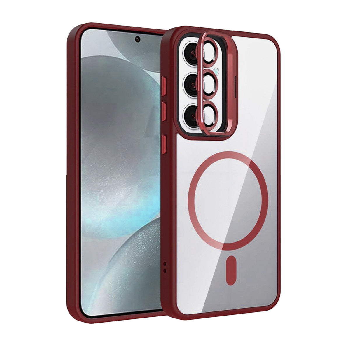 Joko Samsung Galaxy S25 Remim Lensli Magsafe Standlı Kapak