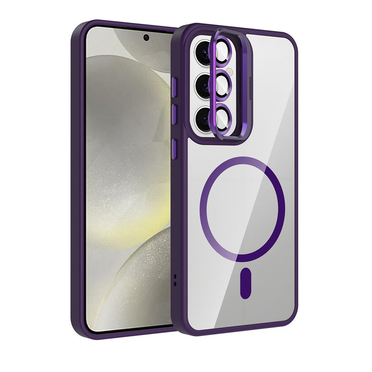 Joko Samsung Galaxy S25 Remim Lensli Magsafe Standlı Kapak