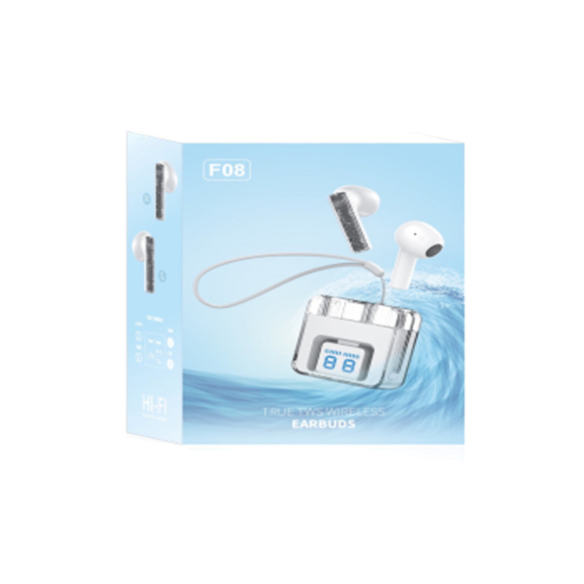 Karler Bass F08 Dijital Şarj Göstergeli TWS Bluetooth Kulaklık