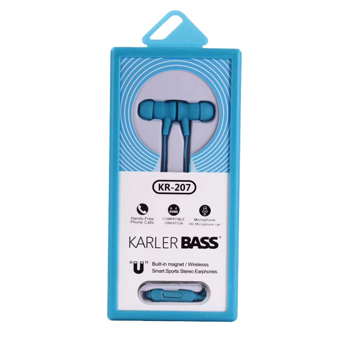 Karler Bass KR-207 Mıknatıslı Kablolu Kulaklık