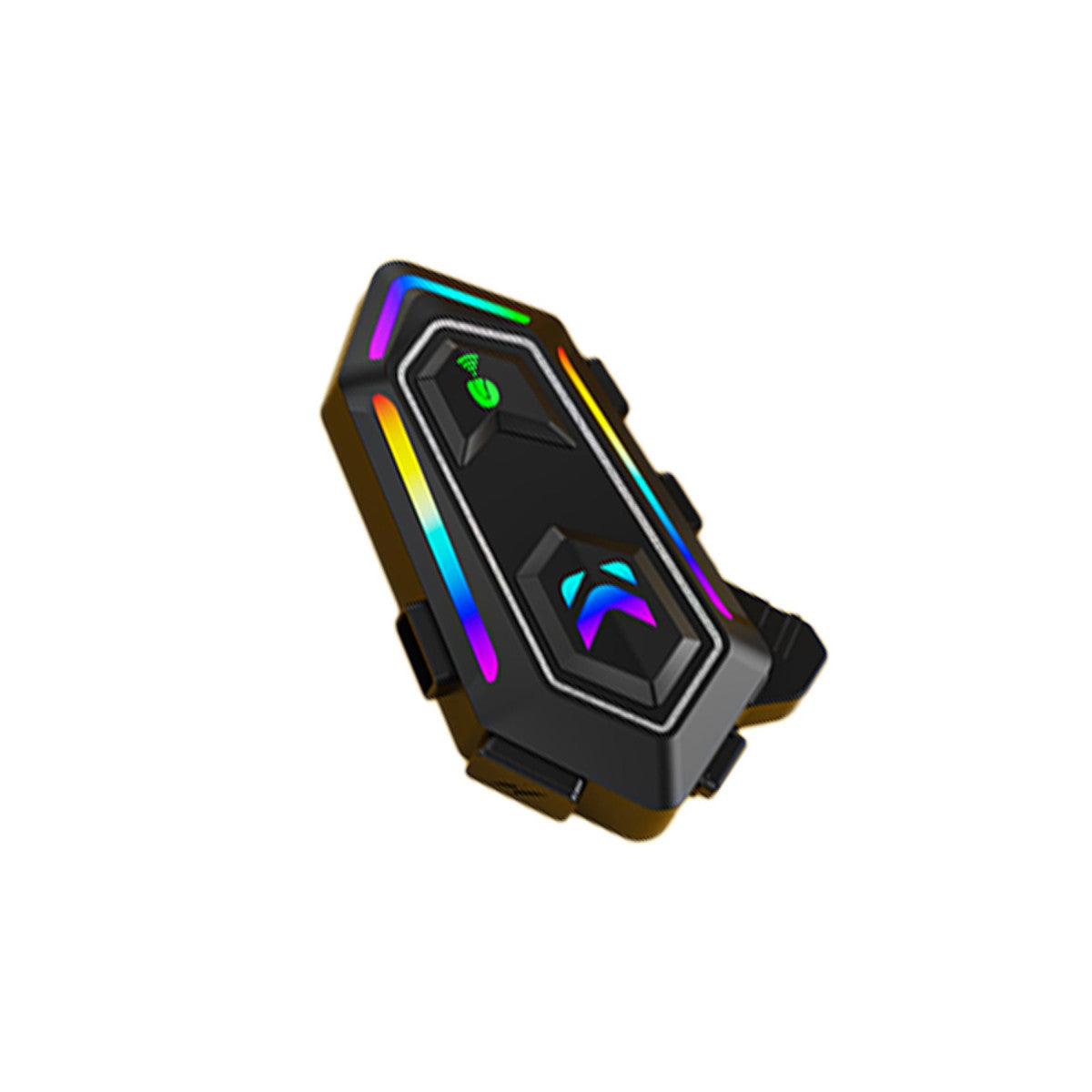 Karler Bass KRM2 RGB Motosiklet Sürücüleri İçin IPX6 Su Geçirmez Özellikli Kablosuz Bluetooth Kulaklık