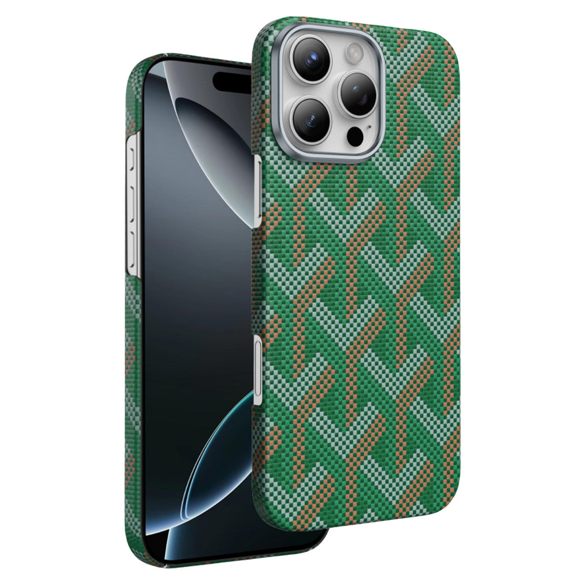 Keephone Apple iPhone 16 Pro Max Kevlar Prague Magsafe Kapak