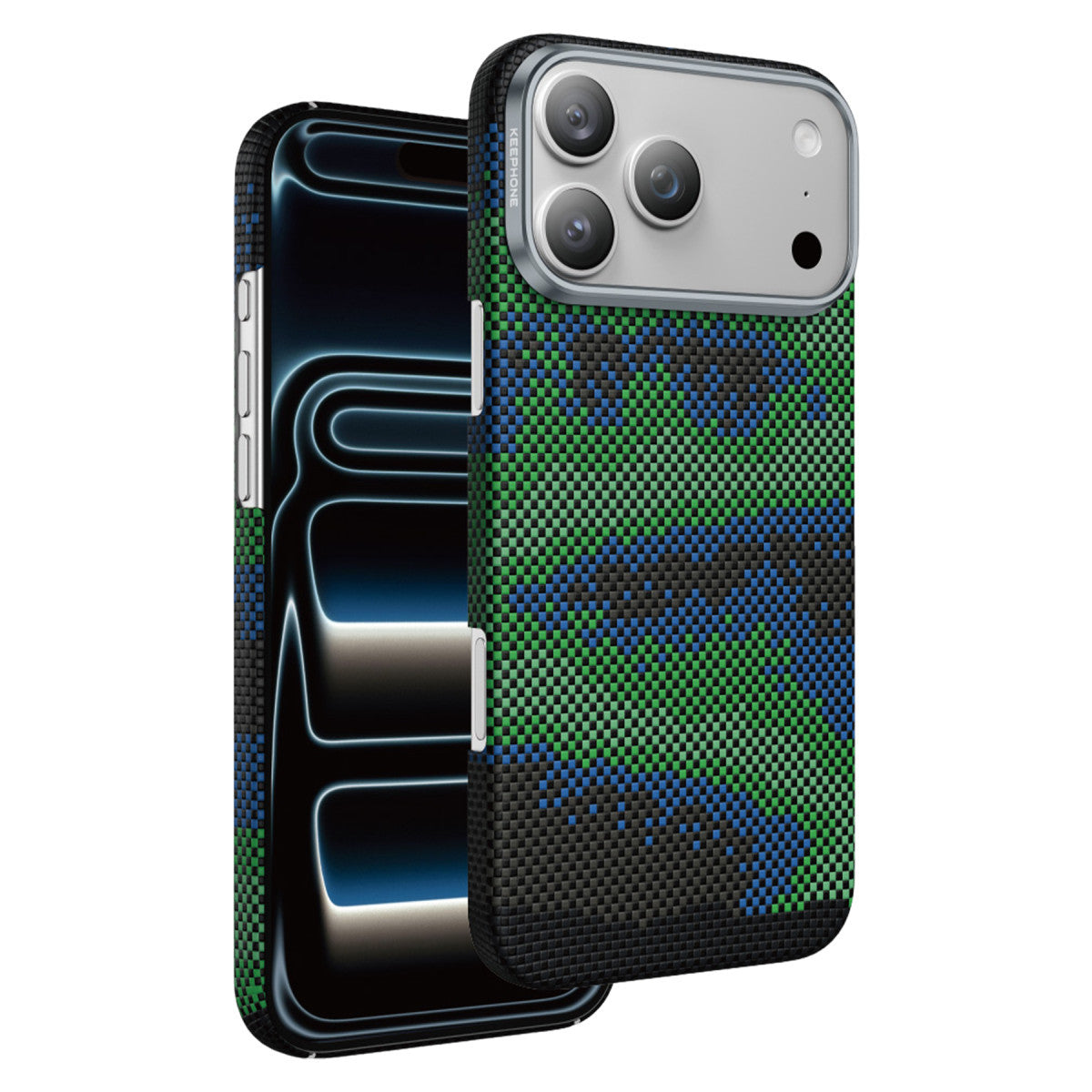 Keephone Apple iPhone 17 Pro Kevlar Starry Magsafe Kapak