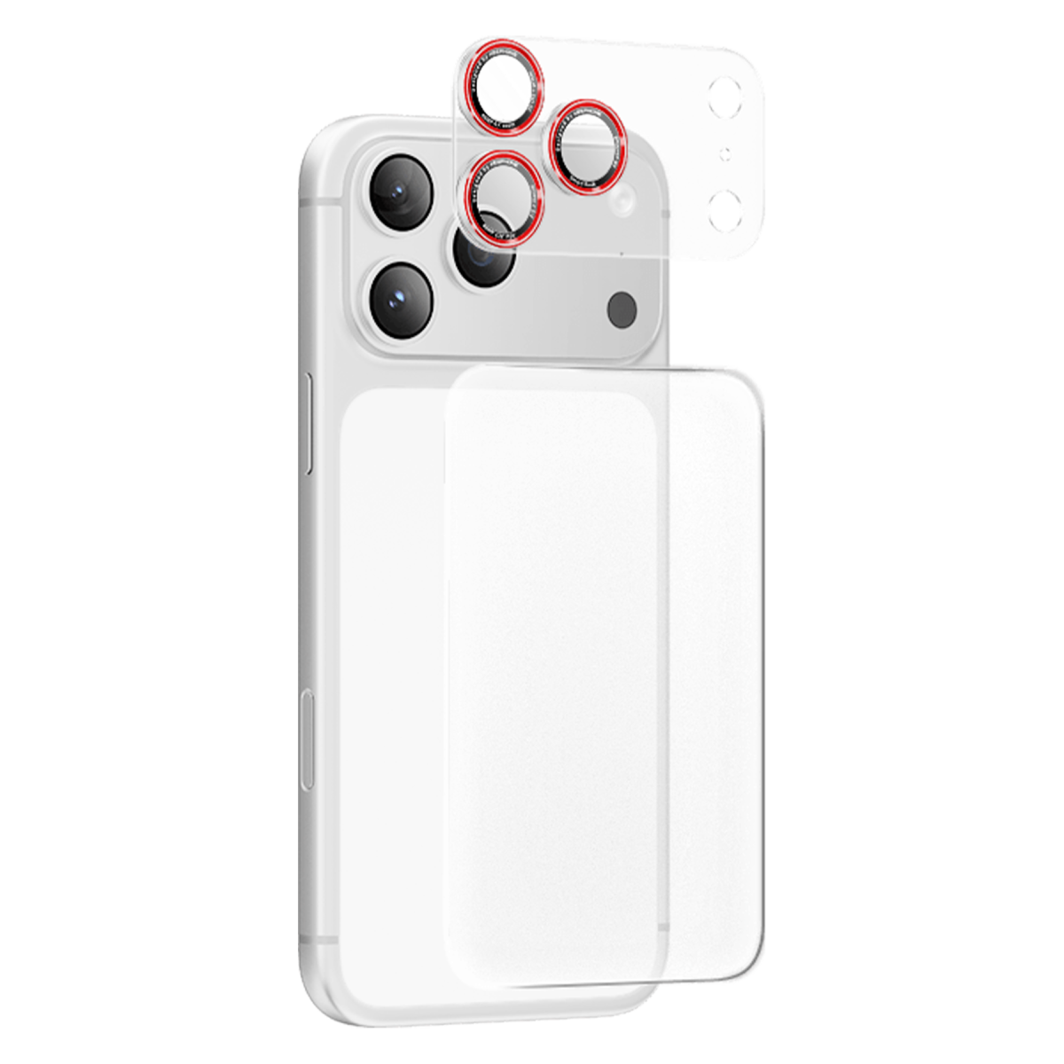 Keephone Apple iPhone 17 Pro Max Auralens Arka Film Ve Kamera Lens Koruyucu