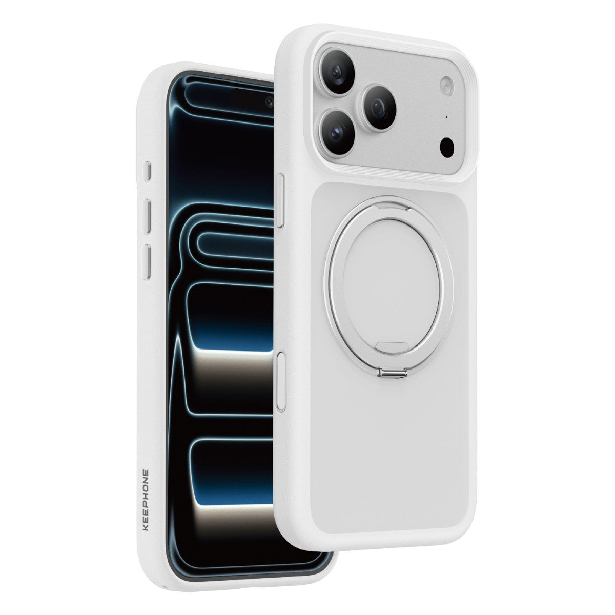 Keephone Apple iPhone 17 Pro Omega Magsafe Standlı Kapak