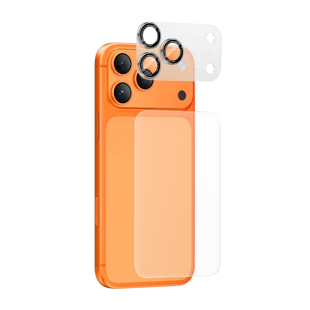 Keephone Apple iPhone 17 Pro Sapphire Vita Arka Film Ve Kamera Lens Koruyucu