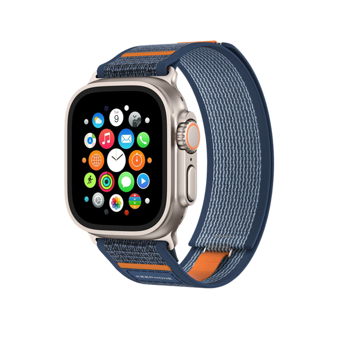 Keephone Apple Watch Ultra 2 49mm Musse Kumaş Kordon