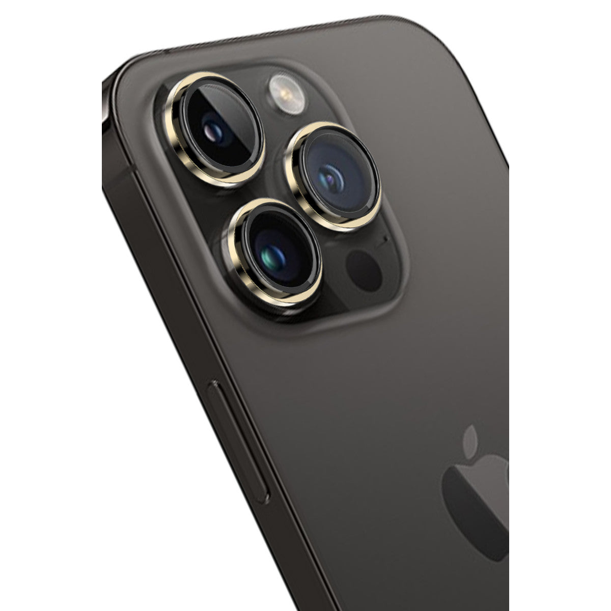 Keephone iPhone 14 Pro Max Capital Alüminyum AR Kamera Lens Koruyucu