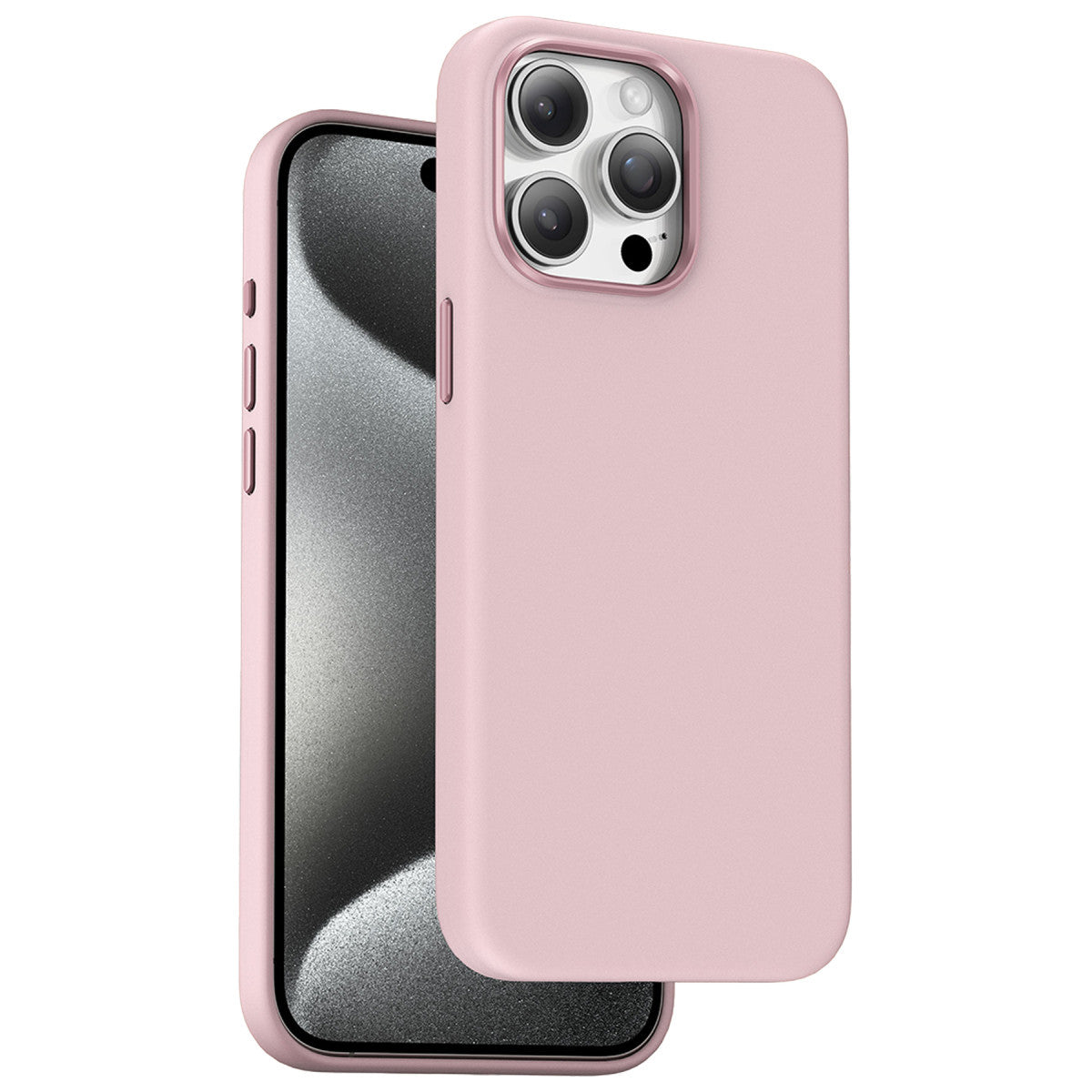 Keephone iPhone 15 Pro Max Rosana Silikon Kılıf