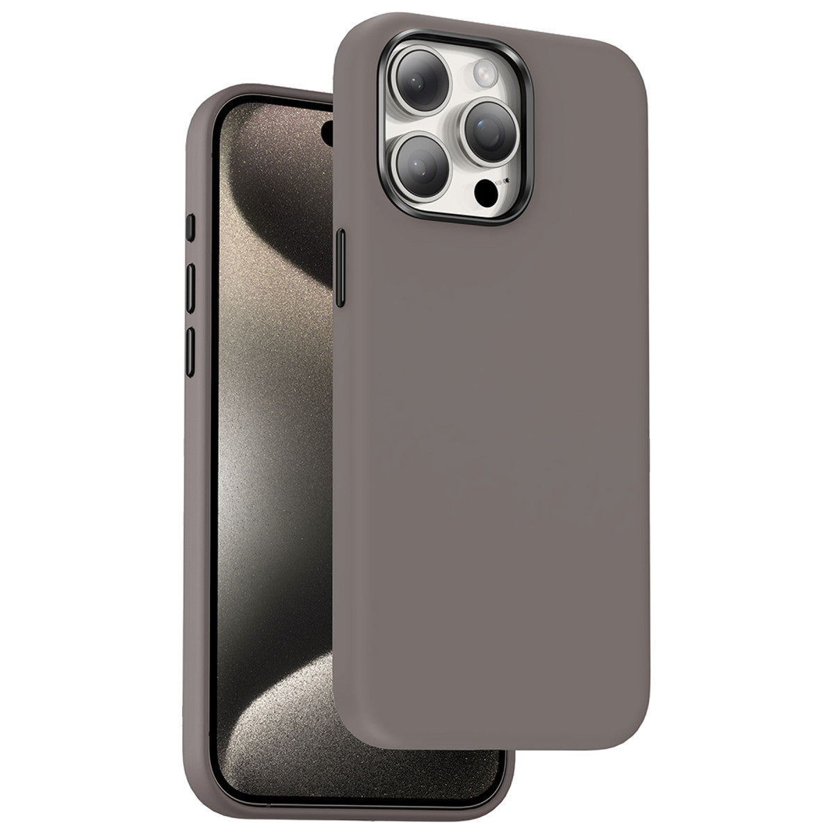 Keephone iPhone 15 Pro Max Rosana Silikon Kılıf