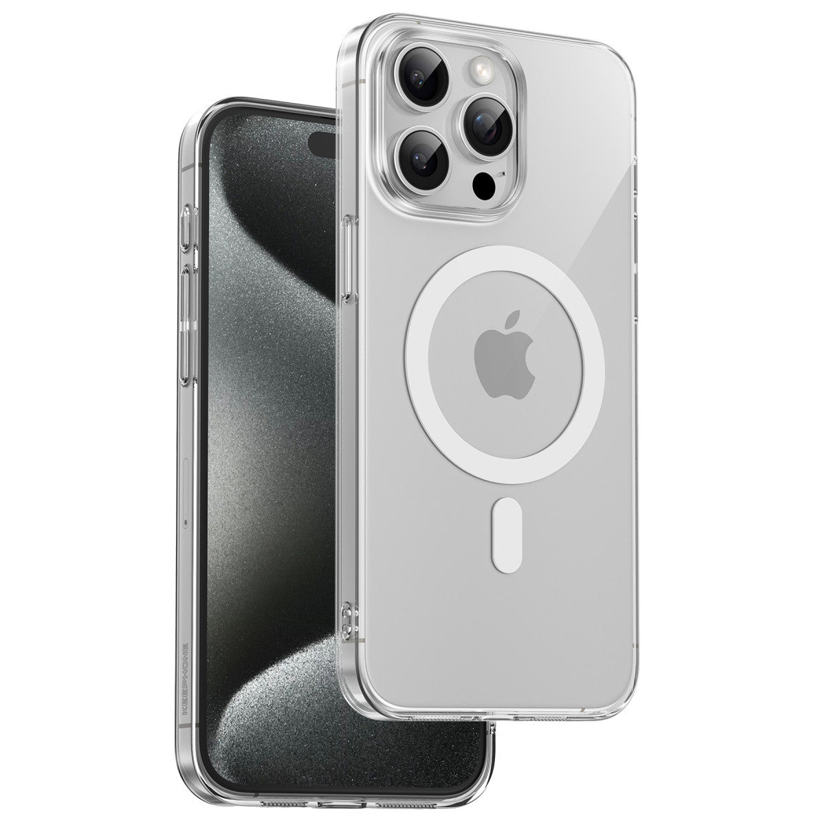 Keephone iPhone 15 Pro Max X-Crystal Slim Magsafe Kılıf