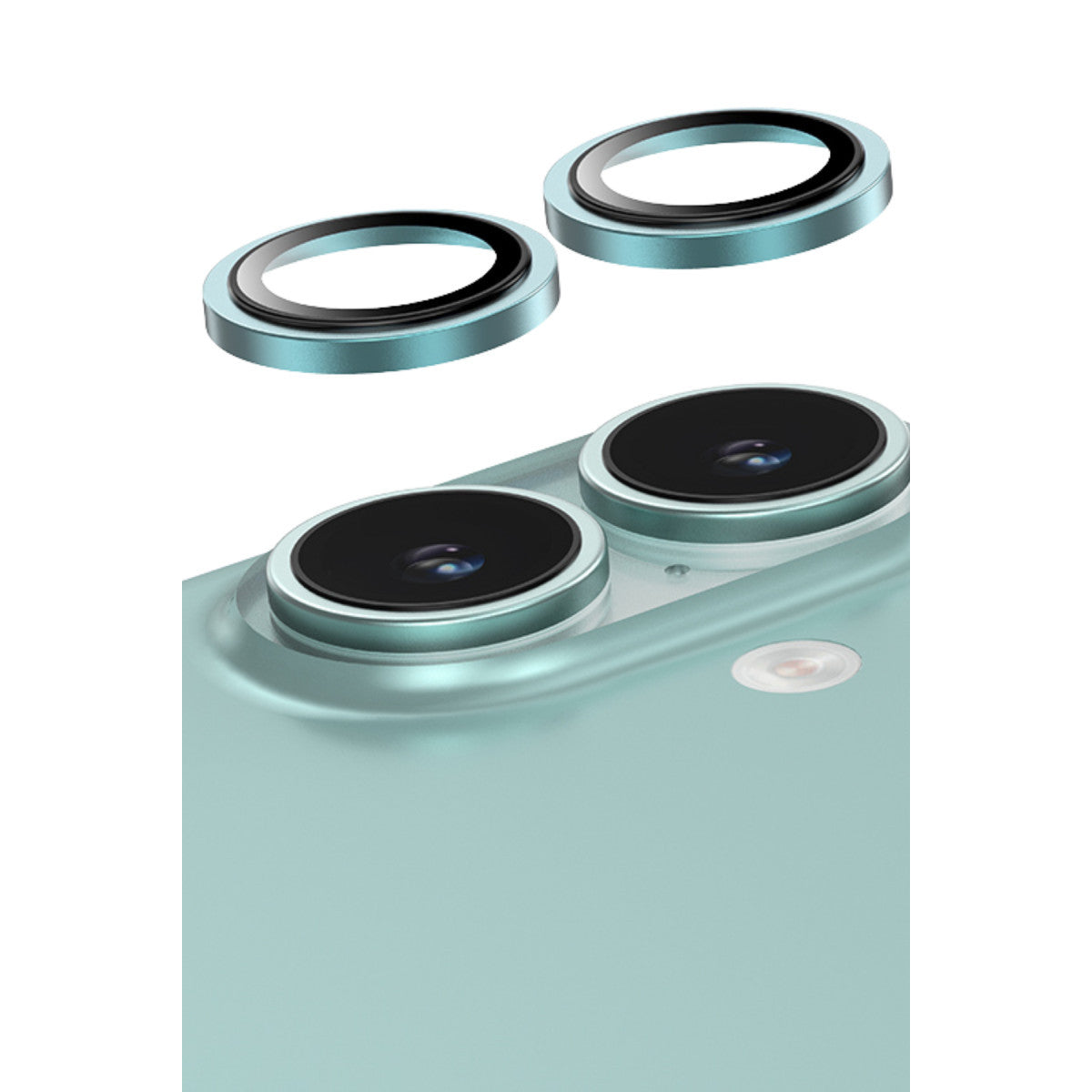 Keephone iPhone 16 Capital Alüminyum AR Kamera Lens Koruyucu