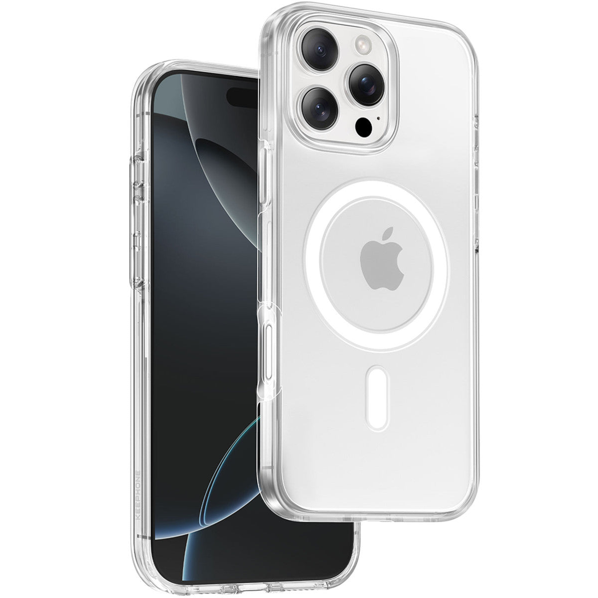 Keephone iPhone 16 Pro Non Yellow Şeffaf Magsafe Kılıf