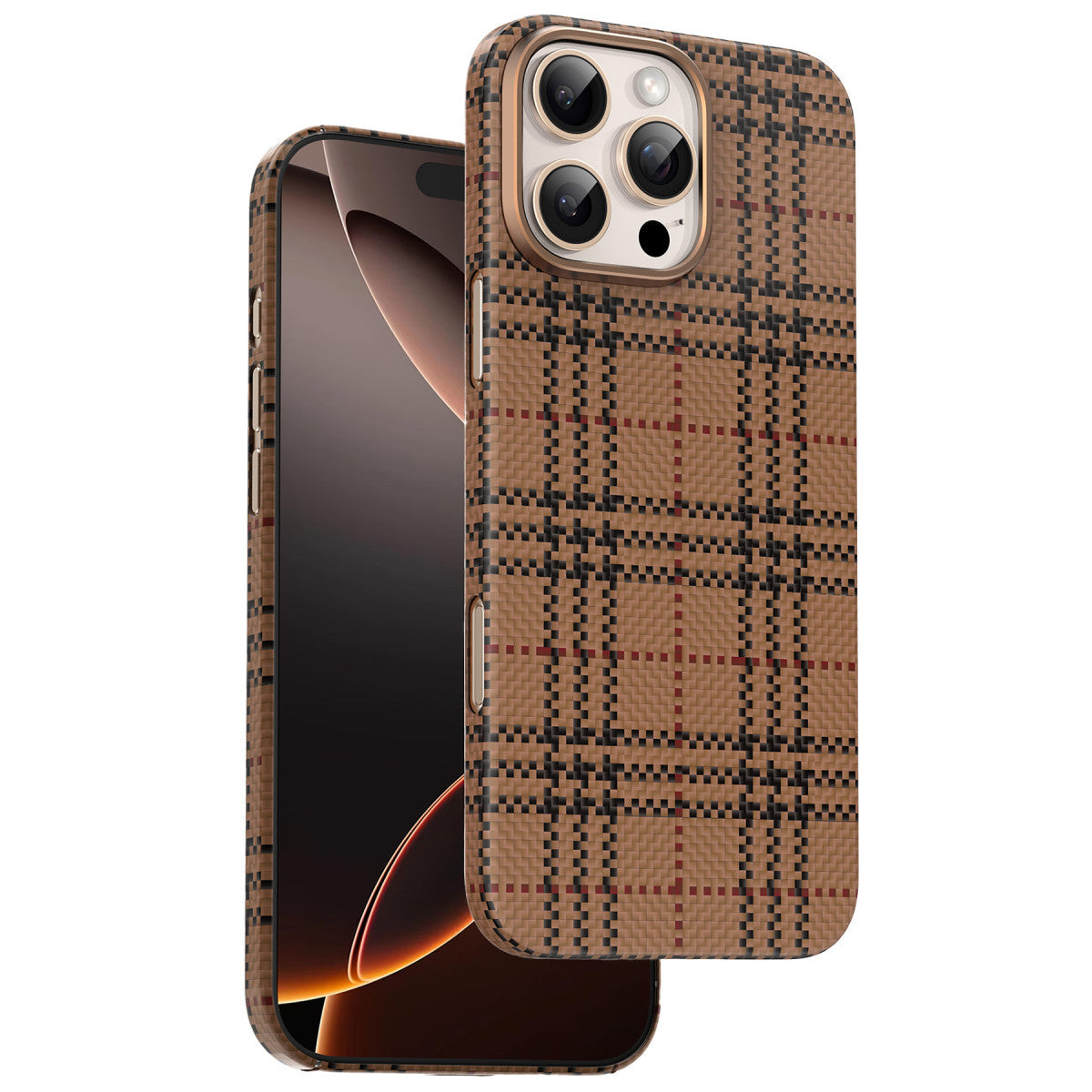 Keephone iPhone 16 Pro Scots Kevlar Magsafe Kılıf