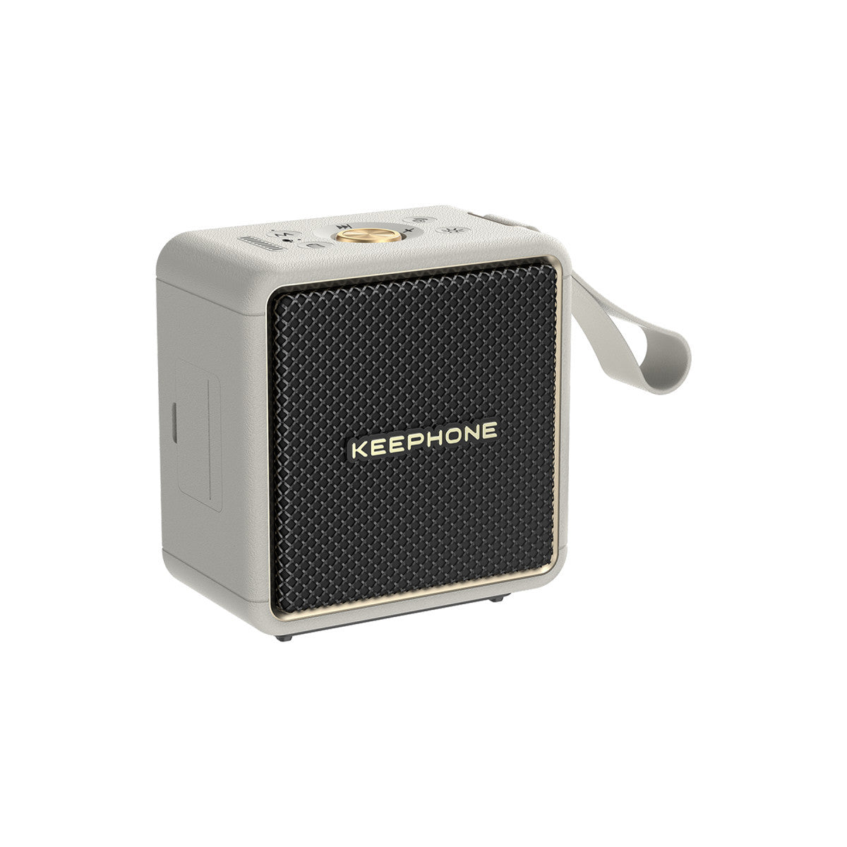 Keephone MusicPod Mini 20W BT 5.3 RGB Işıklı Yüksek Bass Özellikli HiFi Kablosuz Hoparlör – Siyah