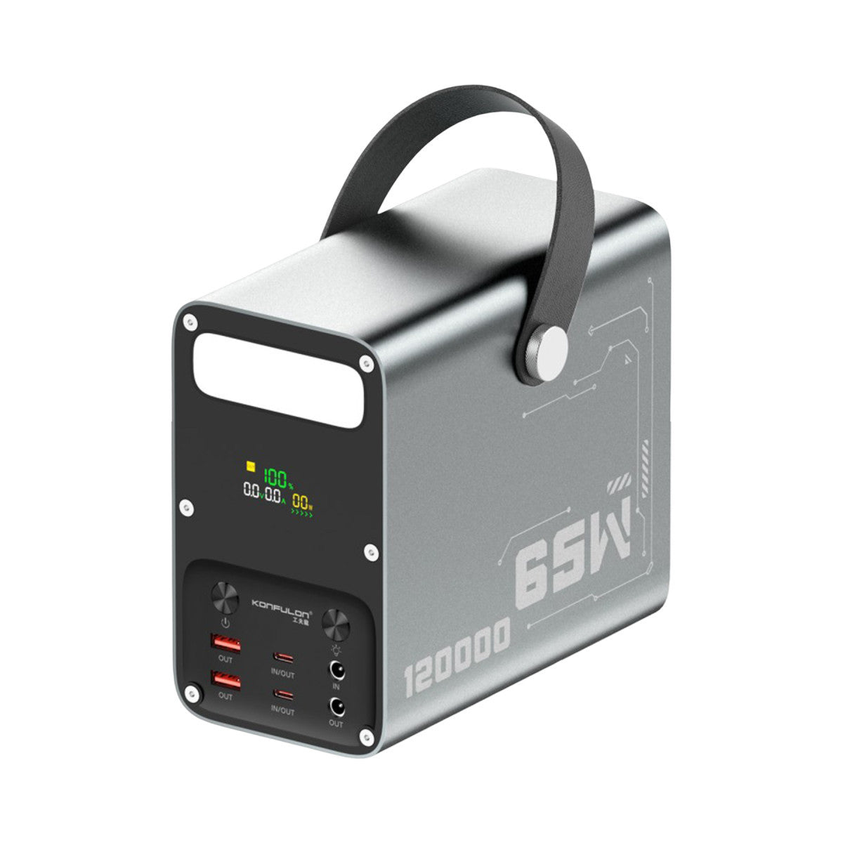 Konfulon A70Q 120.000 mAh 65W PD Hızlı Şarj Powerbank