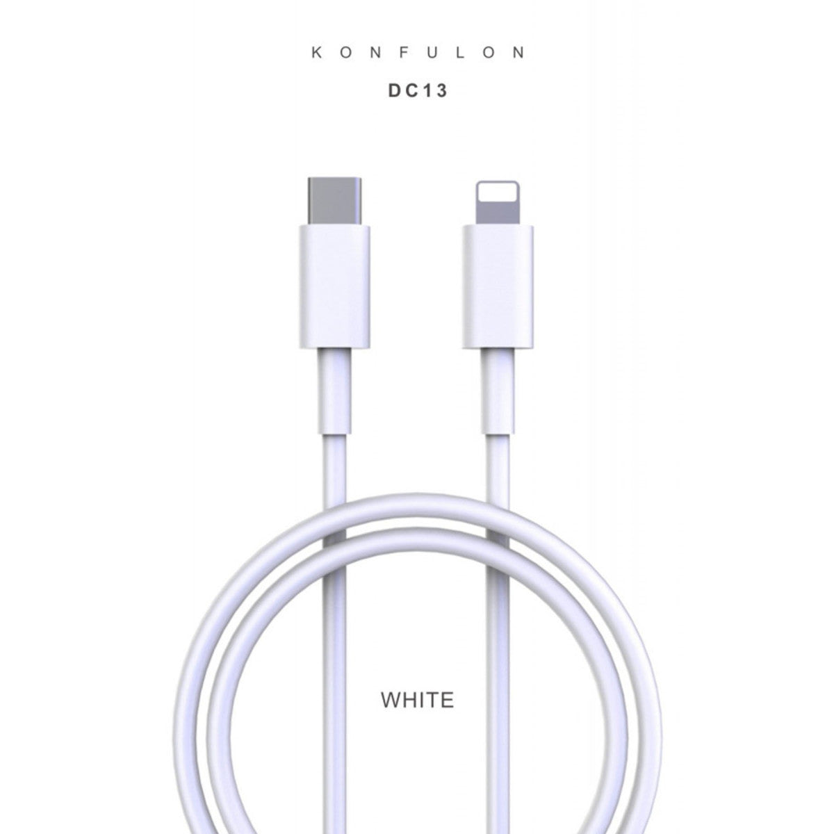 Konfulon DC13 1M 20W Type-C to Lightning Kablo iphone Uyumlu