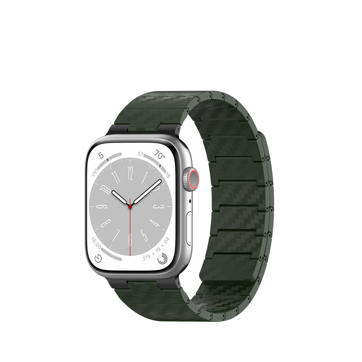Movenchy Watch 45mm Carbon Steel Kordon