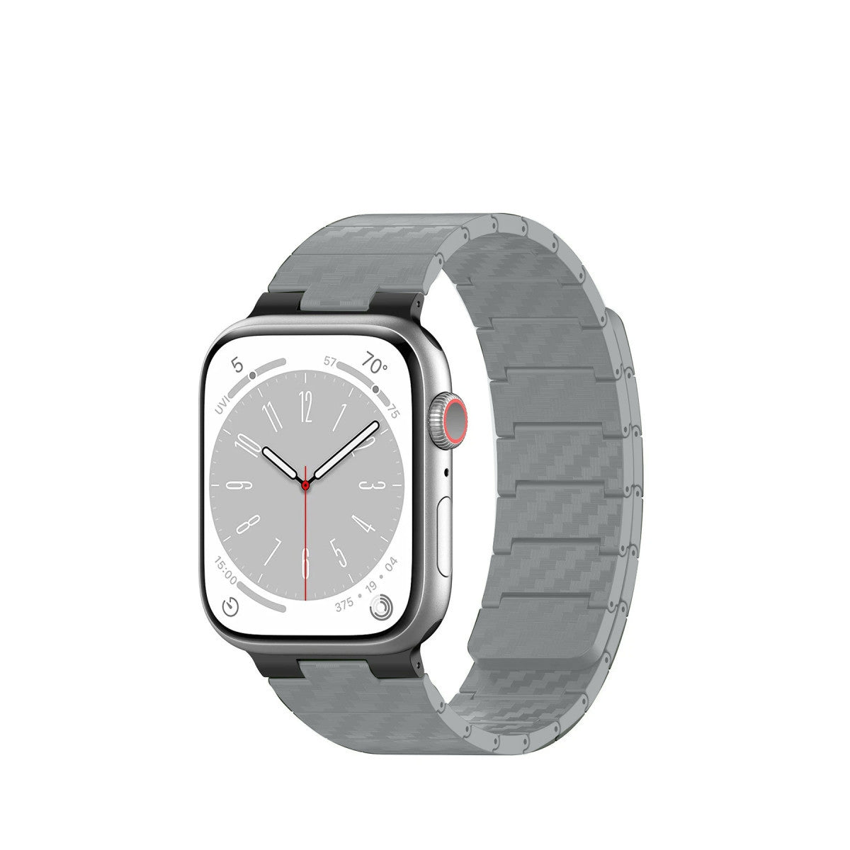 Movenchy Watch 45mm Carbon Steel Kordon